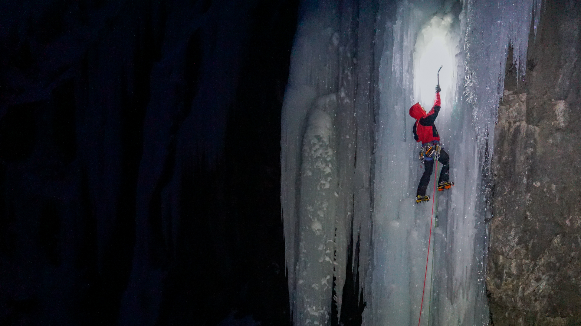 Cascade de glace